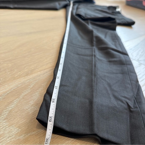 J Crew Bowery Wool Trouser Pants 30x29 Business Office Brown Nice Formal Slacks - Picture 9 of 9